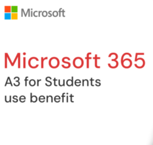 Microsoft 365 A3 Student Use Benefits