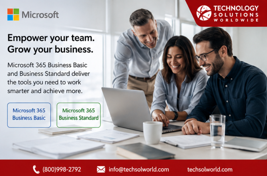 Microsoft 365 Business Basic Vs. Microsoft 365 Business Standard