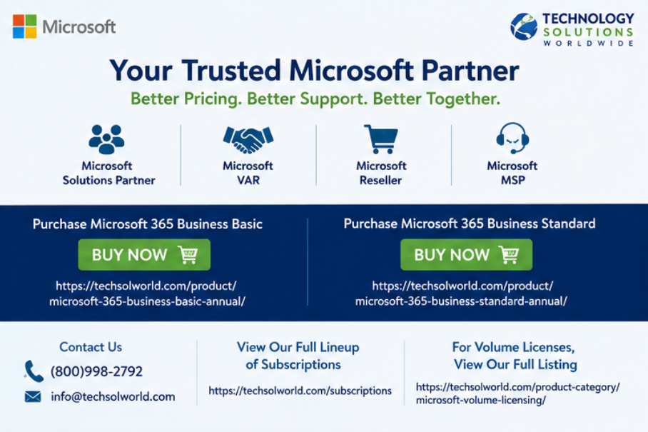 M365 Business Business Basic VS Business Standard