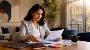 IT manager reviewing enterprise deployment documents