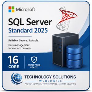 Microsoft SQL Server Standard 2025 - 16 Core Pack