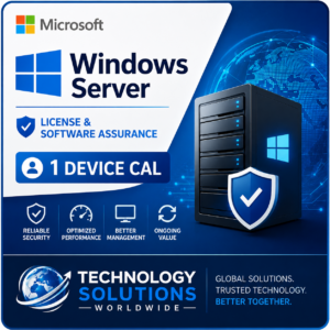 Microsoft Windows Server - license & software assurance - 1 device CAL (Education)
