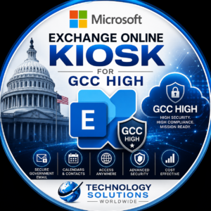 Microsoft Exchange Online Kiosk GCC High - ONLY $1.78