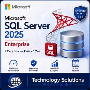 SQL Server Standard 2025 2 Core 3 Year